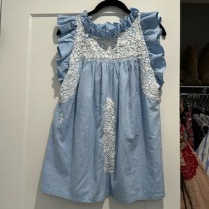 Mi Golandrina hand embroidered top from Mexico